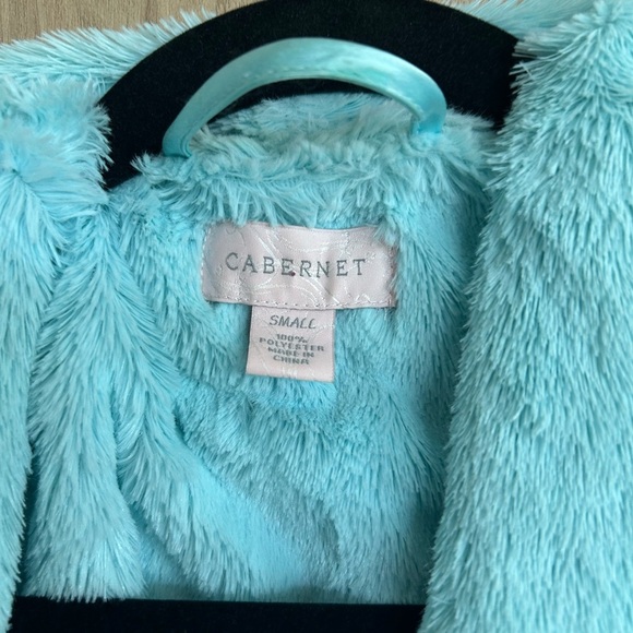 VINTAGE CABERNET Sleep LONG ROBE Small Satin Soft Warm Sea Foam Green Belt Silky - Picture 2 of 8